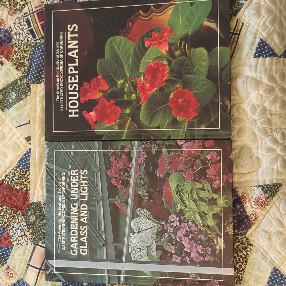 Bundle of 2 Gardening Encyclopedias Hard Cover by AHS